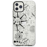 Large Sun Vintage Astrological Impact Phone Case for iPhone 11 Pro Max