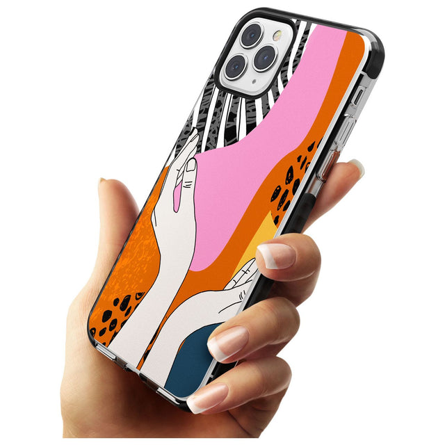 Catching Feels Pink Fade Impact Phone Case for iPhone 11