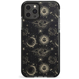 Large Suns, Moons & Clouds Pink Fade Impact Phone Case for iPhone 11