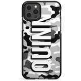 Greyscale Camo Pink Fade Impact Phone Case for iPhone 11