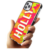 Colourful Neon Camo Pink Fade Impact Phone Case for iPhone 11