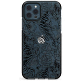 Personalised Chinese Tiger Pattern Black Impact Phone Case for iPhone 11