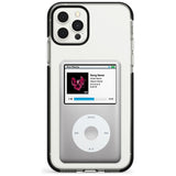 Personalised Classic iPod Black Impact Phone Case for iPhone 11