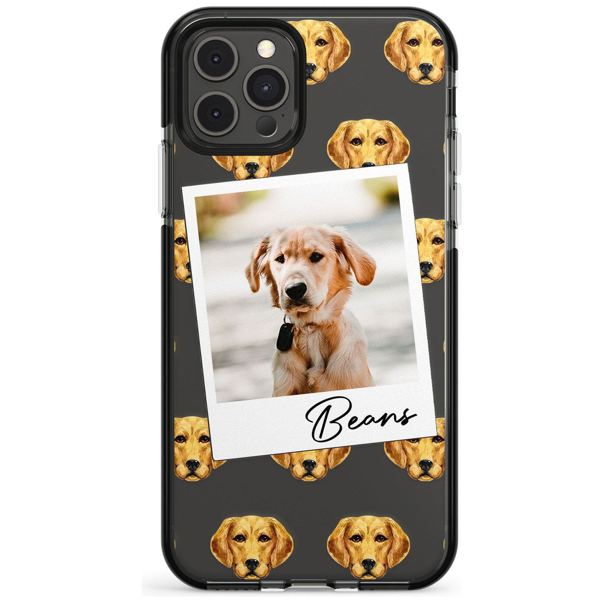 Labrador - Custom Dog Photo Pink Fade Impact Phone Case for iPhone 11