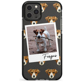 Jack Russell - Custom Dog Photo Pink Fade Impact Phone Case for iPhone 11