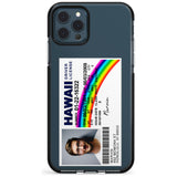 Personalised Hawaii Driving License Black Impact Phone Case for iPhone 11