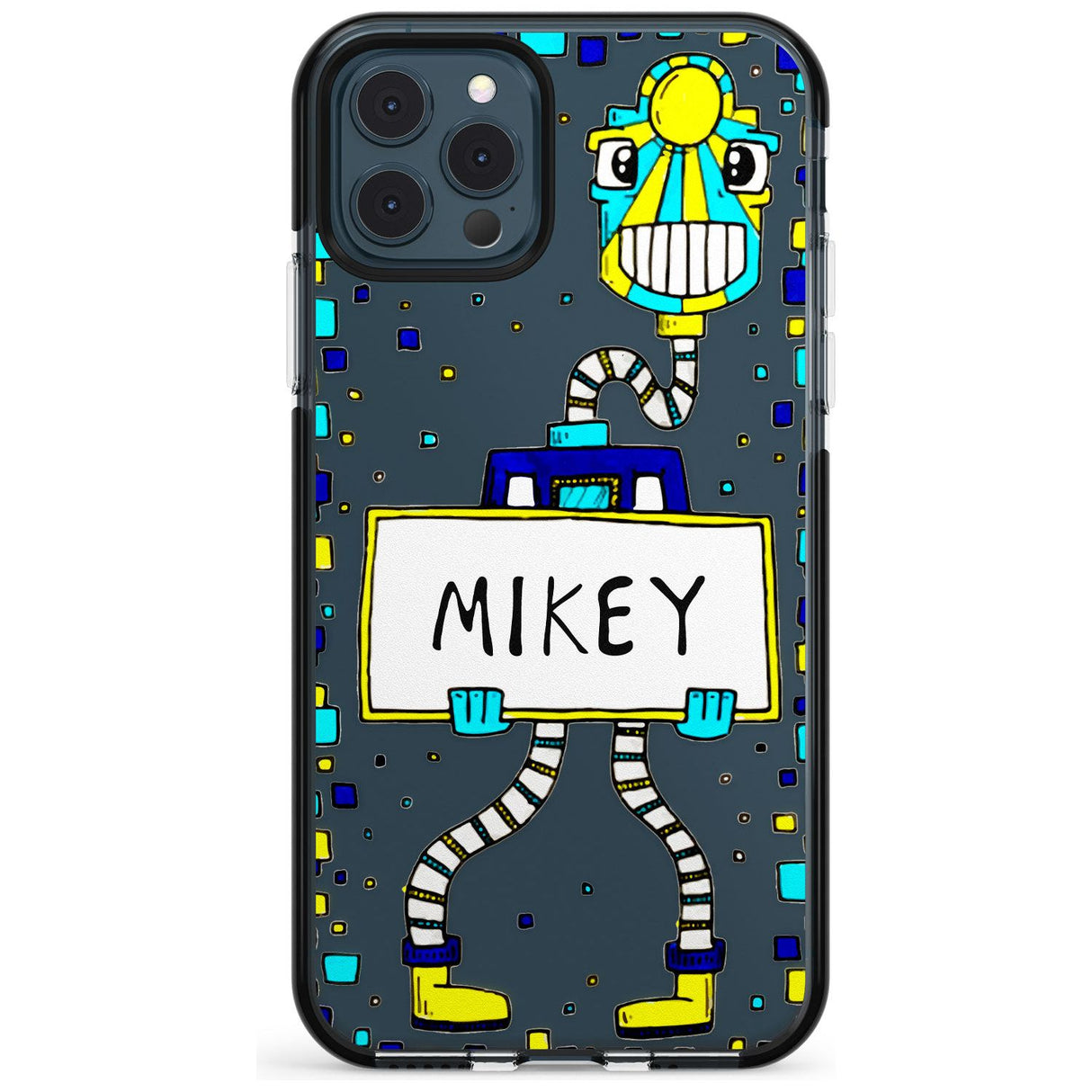 Personalised Custom Tubes Guy Black Impact Phone Case for iPhone 11