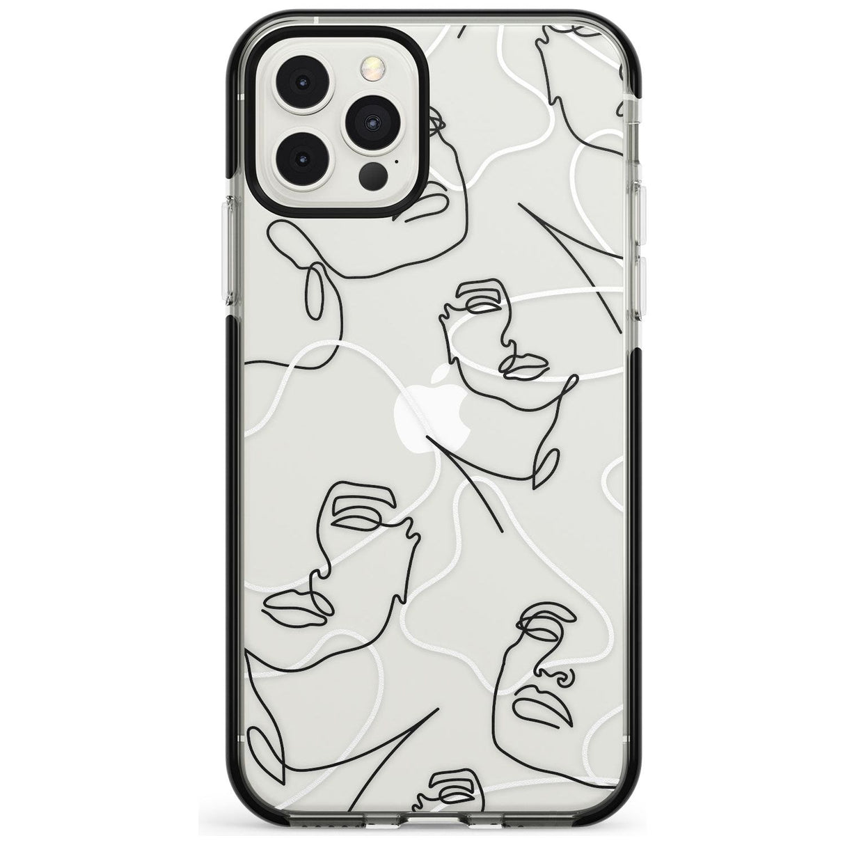 Personalised Abstract Faces Impact Phone Case for iPhone 11, iphone 12