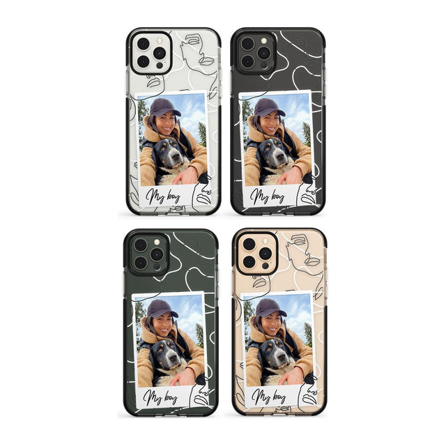 Personalised Snake Instant Photo Impact Phone Case for iPhone 11, iphone 12