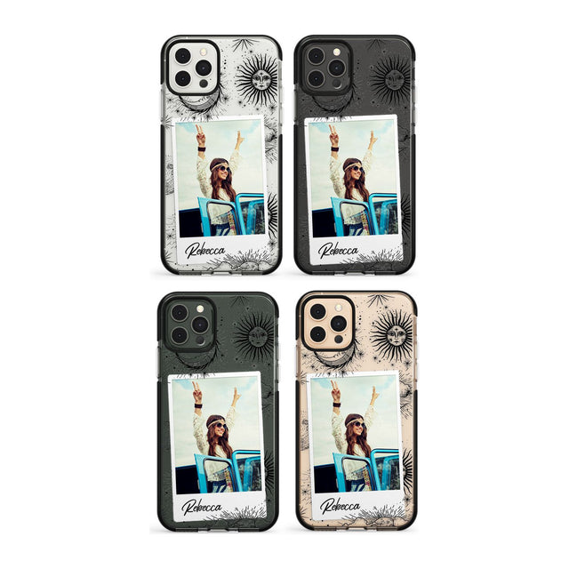 Personalised Snake Instant Photo Impact Phone Case for iPhone 11, iphone 12