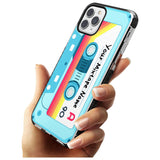 Sporty Cassette Pink Fade Impact Phone Case for iPhone 11