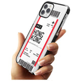 Hong Kong Boarding Pass iPhone Case   Custom Phone Case - Case Warehouse