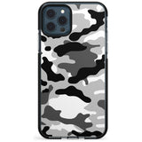 Grey Camo Black Impact Phone Case for iPhone 11