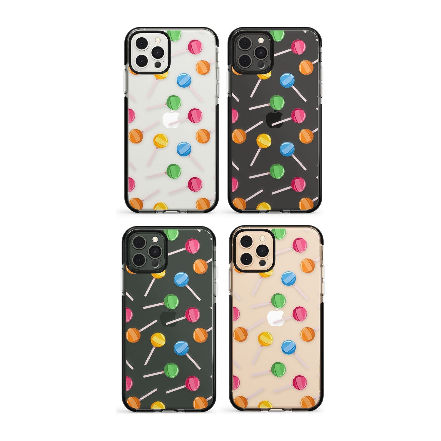 Lollipop Pattern Impact Phone Case for iPhone 11, iphone 12