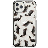 Border Collie Watercolour Dog Pattern Black Impact Phone Case for iPhone 11 Pro Max