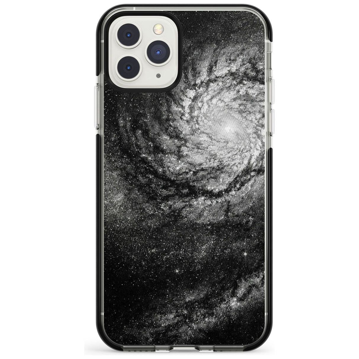 Night Sky Galaxies: Milky Way Galaxy Phone Case iPhone 11 Pro Max / Black Impact Case,iPhone 11 Pro / Black Impact Case,iPhone 12 Pro Max / Black Impact Case Blanc Space
