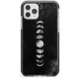 Watercolour Moon Phases Black Impact Phone Case for iPhone 11 Pro Max