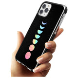 Pastel Moon Phases Pink Fade Impact Phone Case for iPhone 11