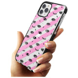 Pink Stripe Eyes iPhone Case   Phone Case - Case Warehouse