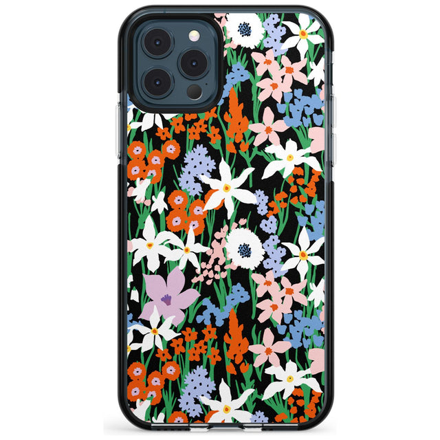 Springtime Meadow: Solid Pink Fade Impact Phone Case for iPhone 11