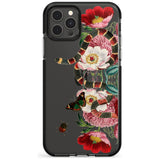 Floral Snake Pink Fade Impact Phone Case for iPhone 11