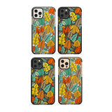 Abstract Leaves Impact Phone Case for iPhone 11, iphone 12