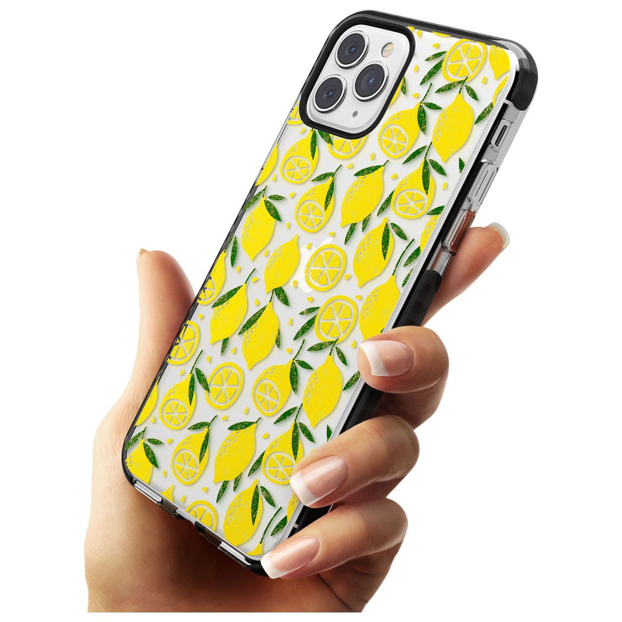 Bright Lemon Fruity Pattern iPhone Case   Phone Case - Case Warehouse