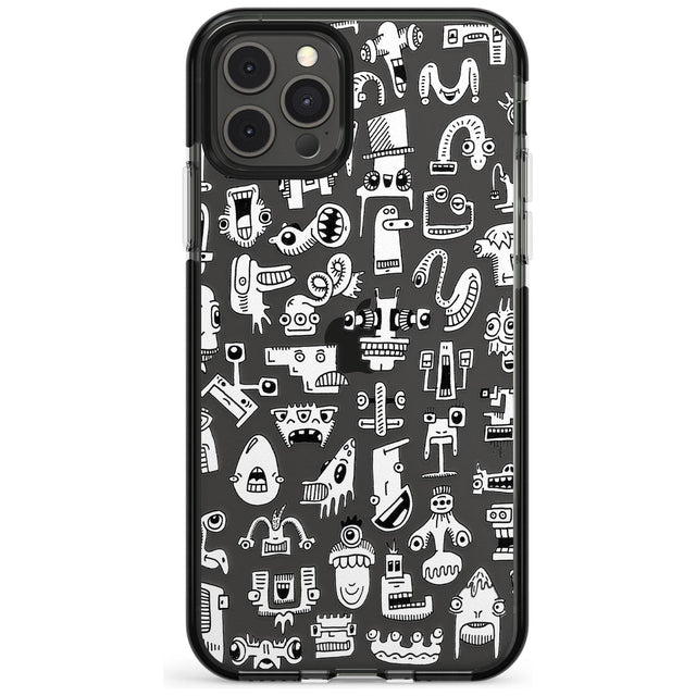 Weird Friends Black Impact Phone Case for iPhone 11