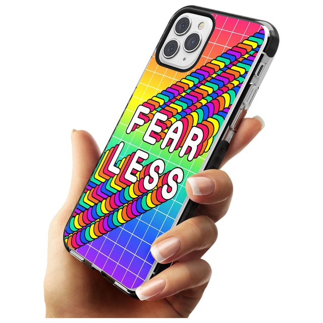 Fearless Black Impact Phone Case for iPhone 11