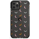 Colourful Crescent Moons Pink Fade Impact Phone Case for iPhone 11