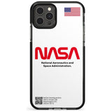 NASA The Worm Black Impact Phone Case for iPhone 11