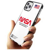 NASA The Worm Black Impact Phone Case for iPhone 11