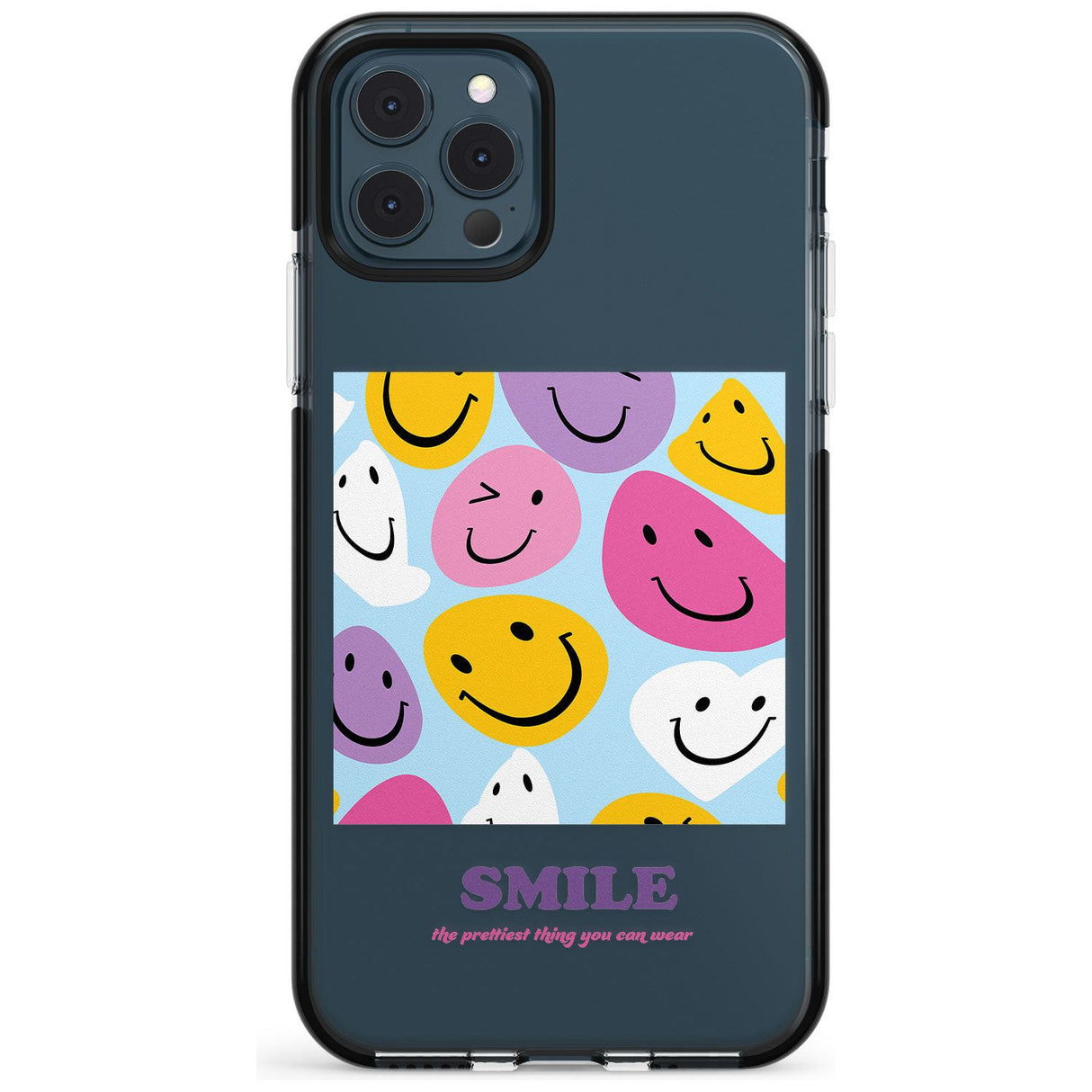 A Smile Black Impact Phone Case for iPhone 11