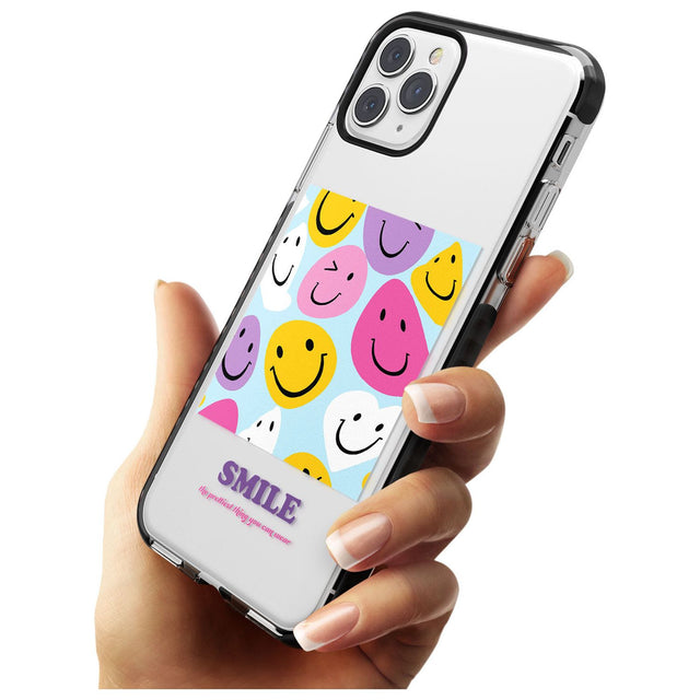 A Smile Black Impact Phone Case for iPhone 11