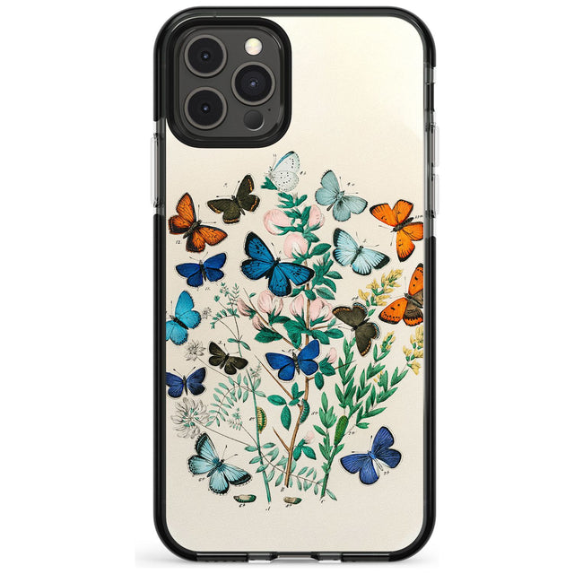 European Butterflies Black Impact Phone Case for iPhone 11