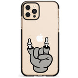 Rock 'til you drop Black Impact Phone Case for iPhone 11