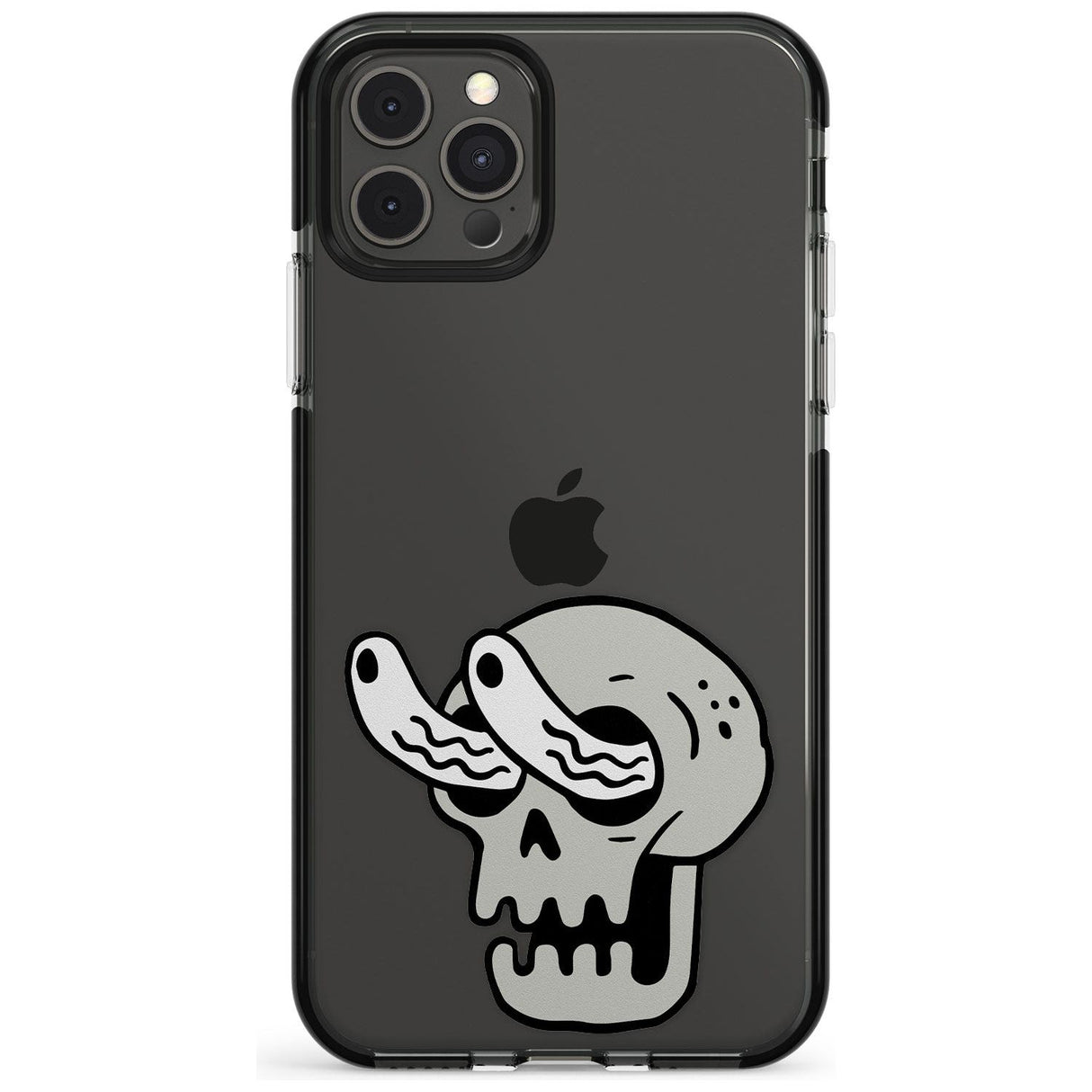 Skull Eyes Black Impact Phone Case for iPhone 11