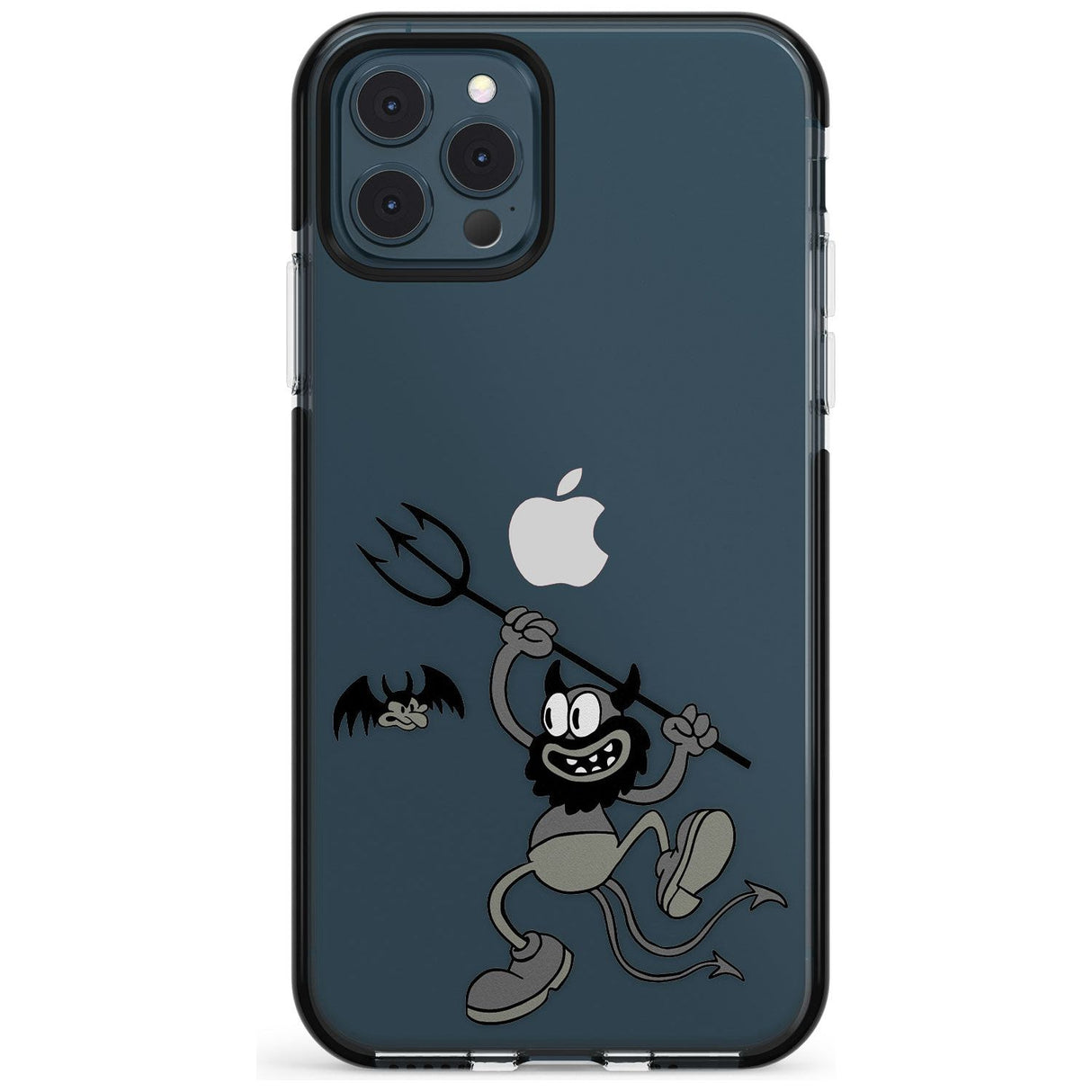 Dancing Devil Black Impact Phone Case for iPhone 11