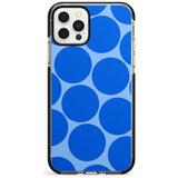 Abstract Retro Shapes: Blue Dots Pink Fade Impact Phone Case for iPhone 11