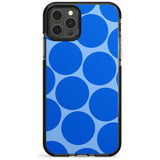 Abstract Retro Shapes: Blue Dots Pink Fade Impact Phone Case for iPhone 11