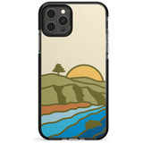 North Sunset Pink Fade Impact Phone Case for iPhone 11