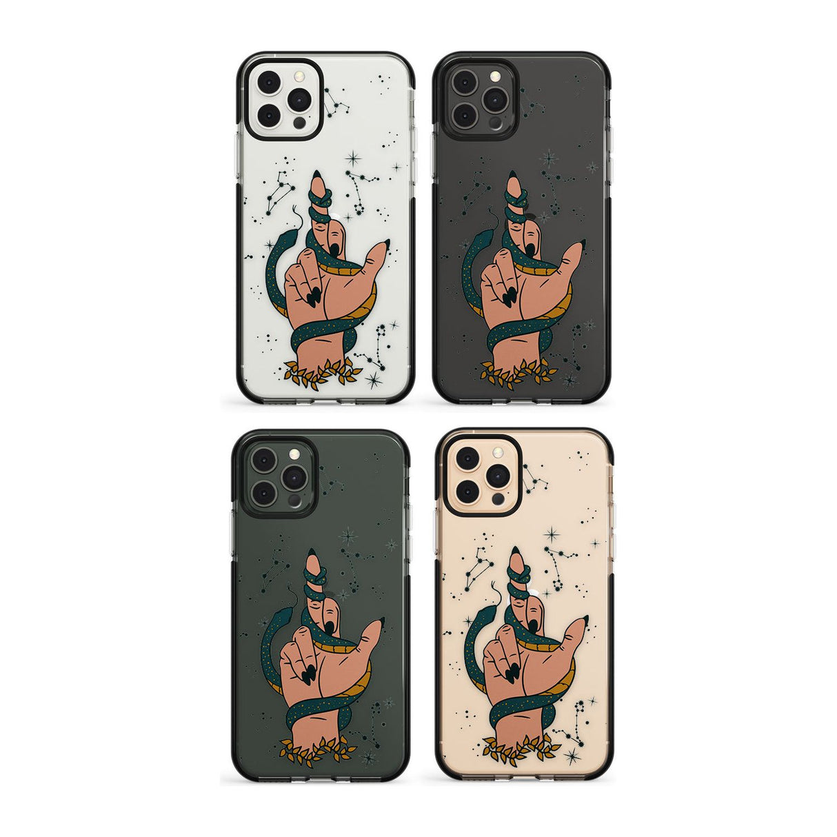 Snakes, Stars and Cynicism Impact Phone Case for iPhone 11, iphone 12