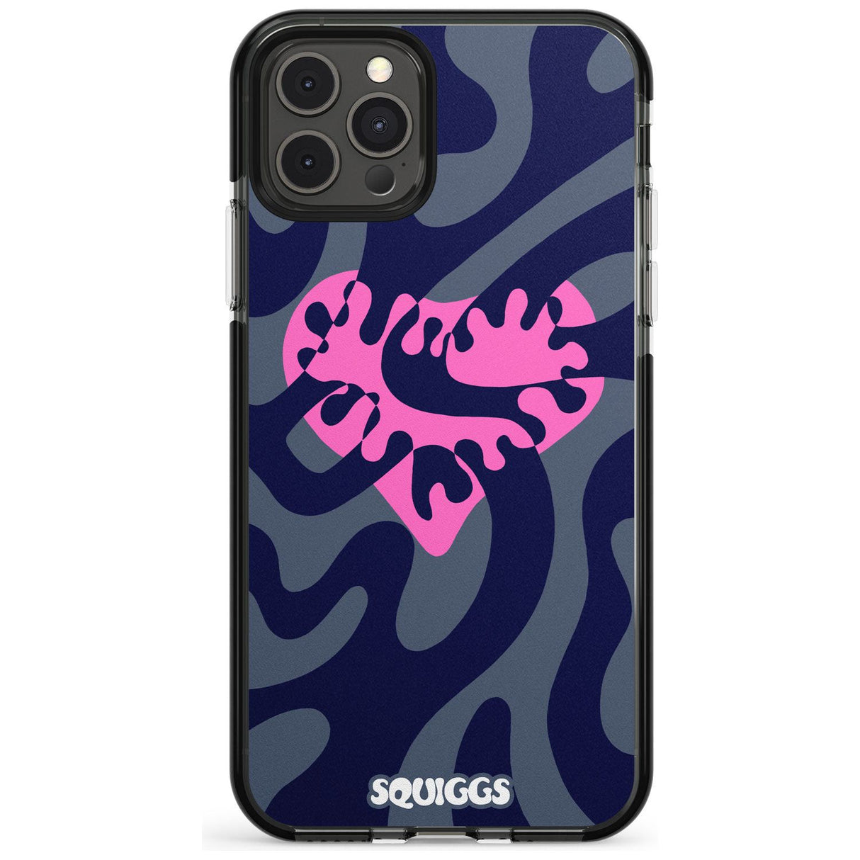 Broken Heart Pink Fade Impact Phone Case for iPhone 11