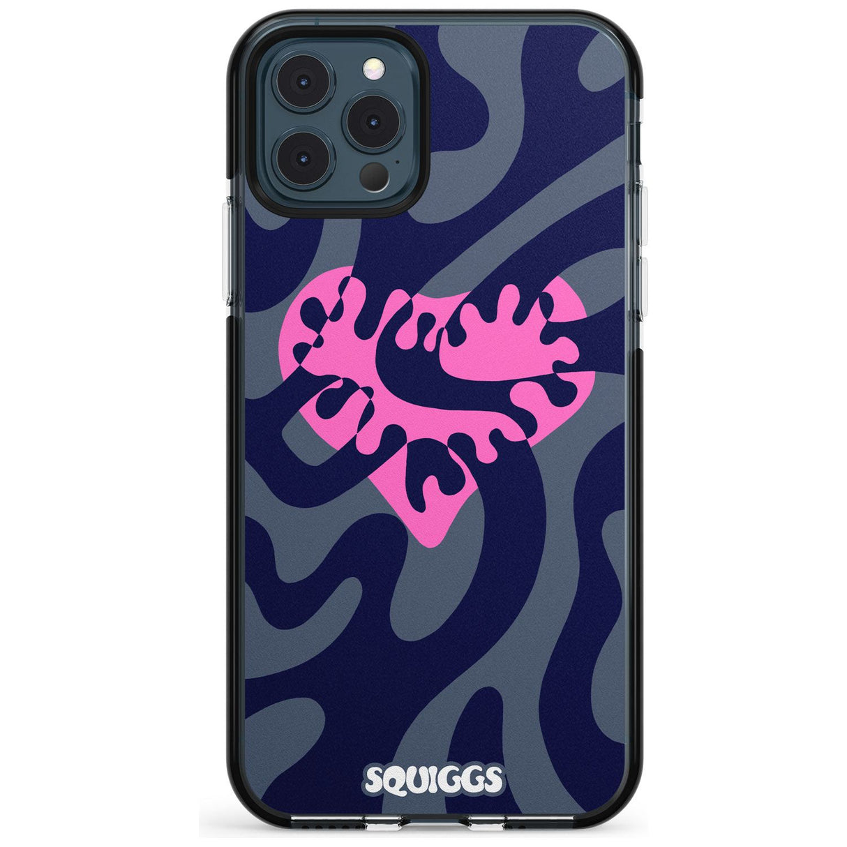 Broken Heart Pink Fade Impact Phone Case for iPhone 11