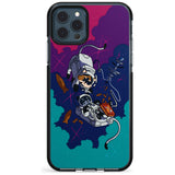 CATS IN SPACE Pink Fade Impact Phone Case for iPhone 11