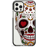 Autumn Sugar Skull Black Impact Phone Case for iPhone 11