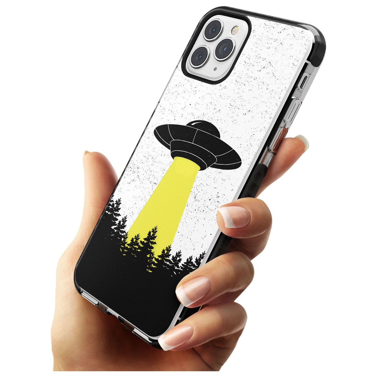 Forest Abduction Black Impact Phone Case for iPhone 11