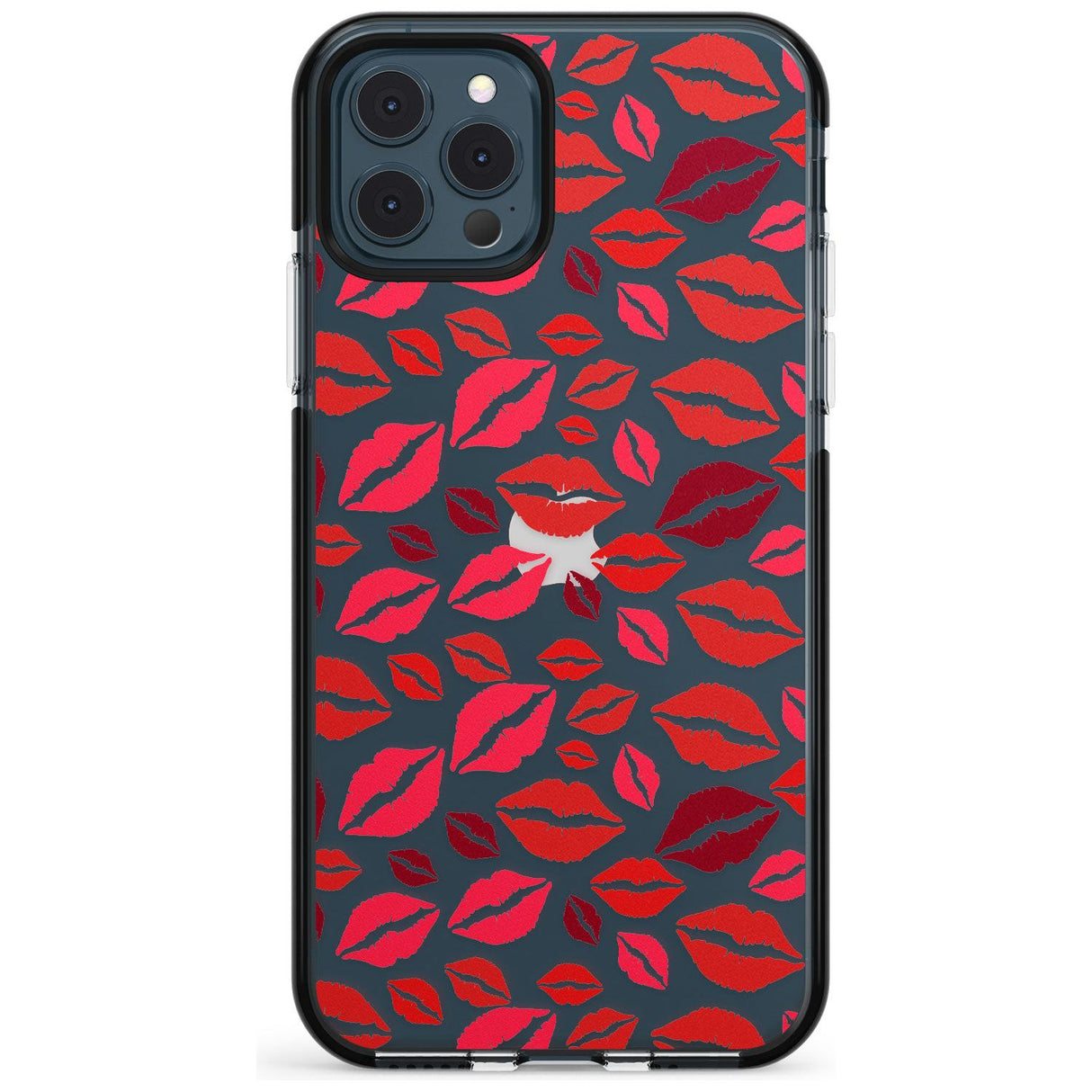 Lips Pattern Pink Fade Impact Phone Case for iPhone 11