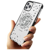 Pisces Emblem - Transparent Design Black Impact Phone Case for iPhone 11 Pro Max