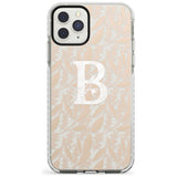 Subtle Monogram Abstract Floral iPhone Case  Impact Case Custom Phone Case - Case Warehouse